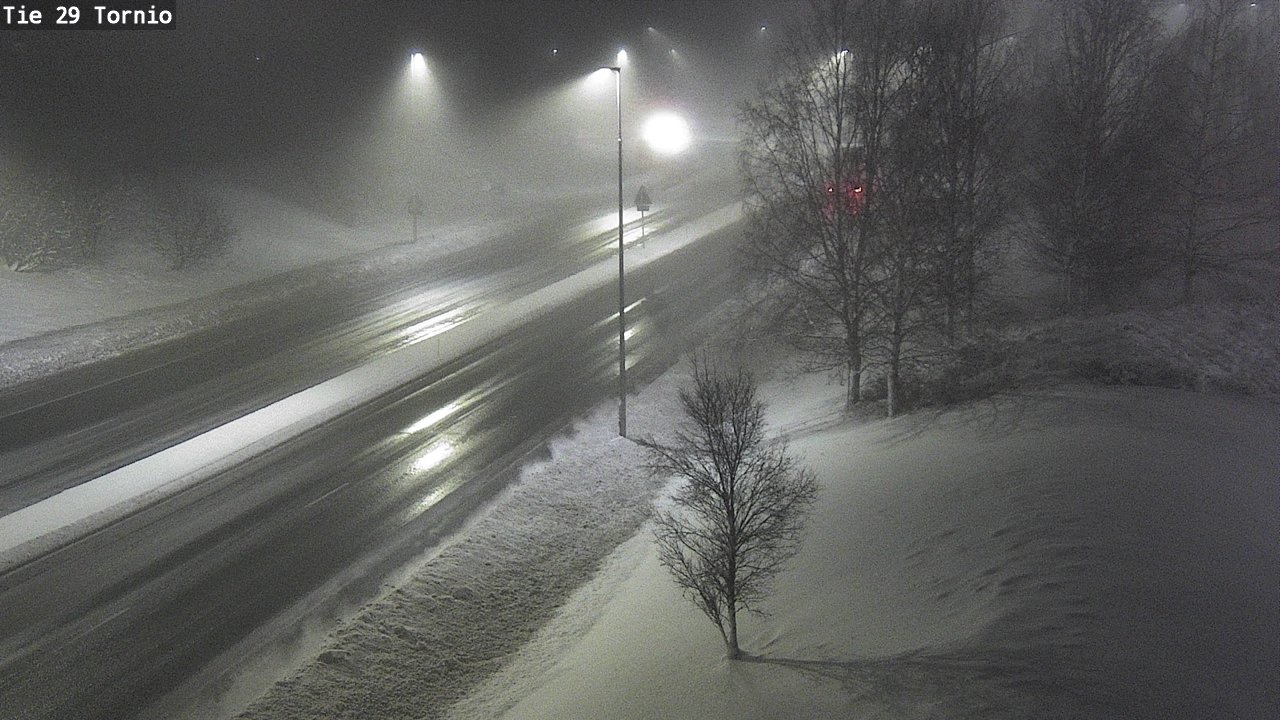 Weather Camera Image Väg 29 Torneå, Tornio, Lappi