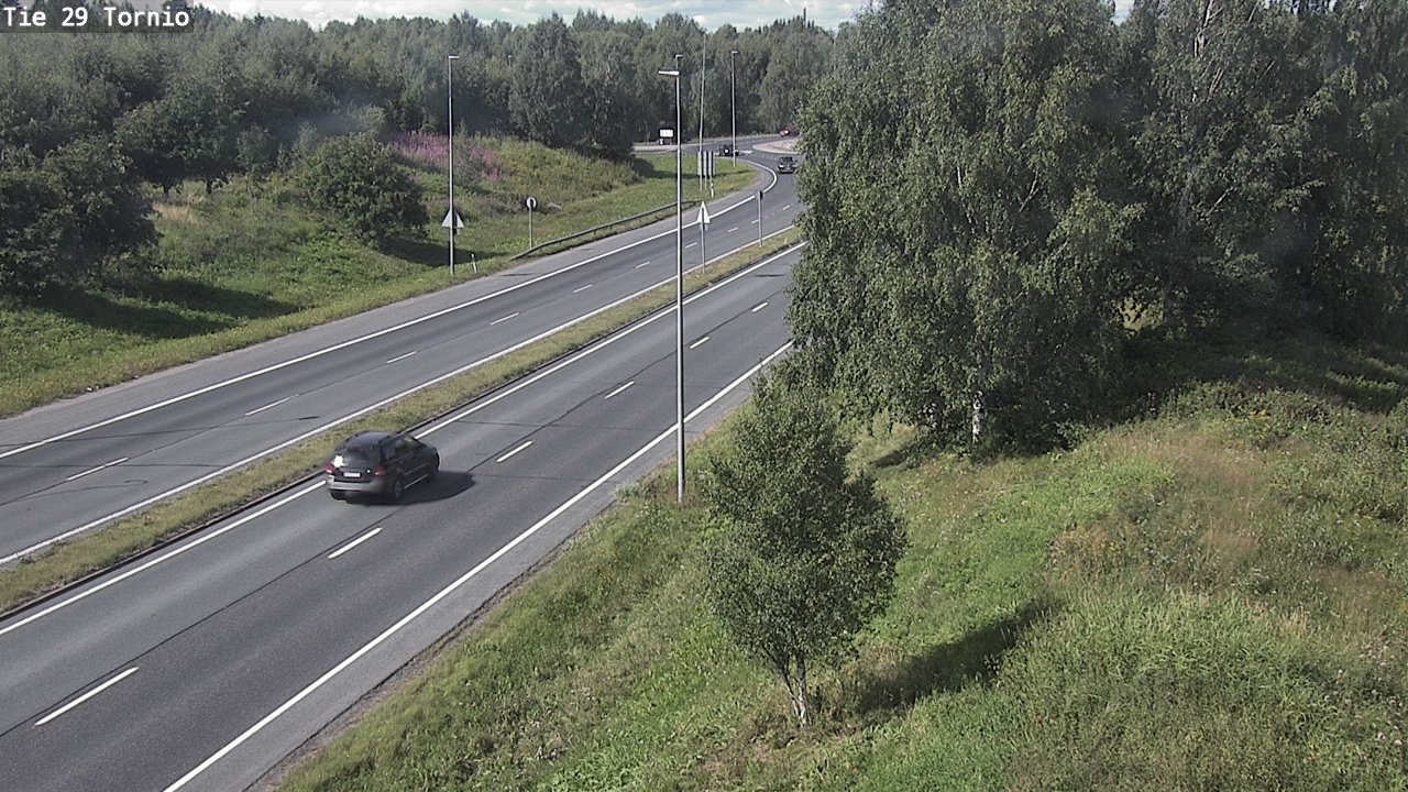 Weather Camera Image Road 29 Tornio, Tornio, Lappi