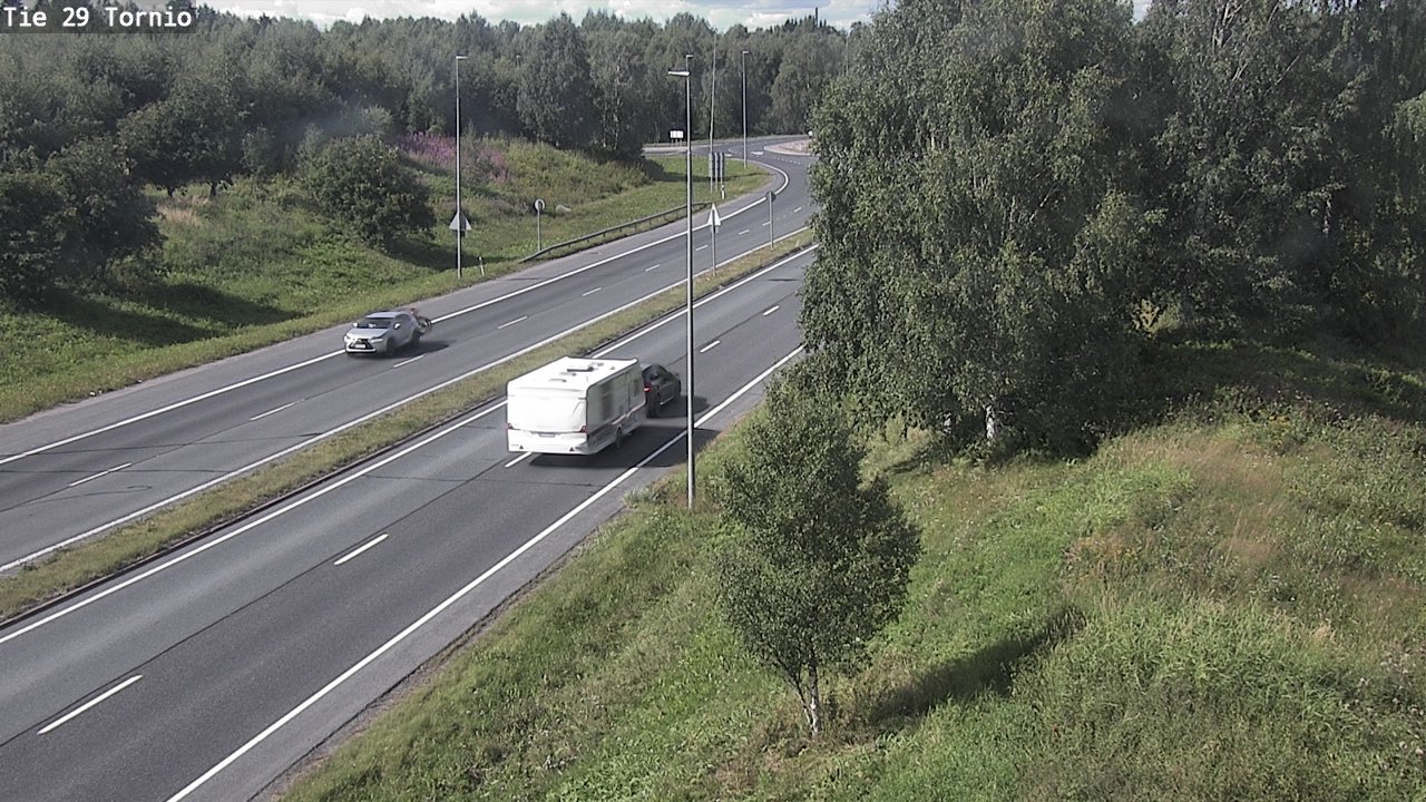 Weather Camera Image Road 29 Tornio, Tornio, Lappi