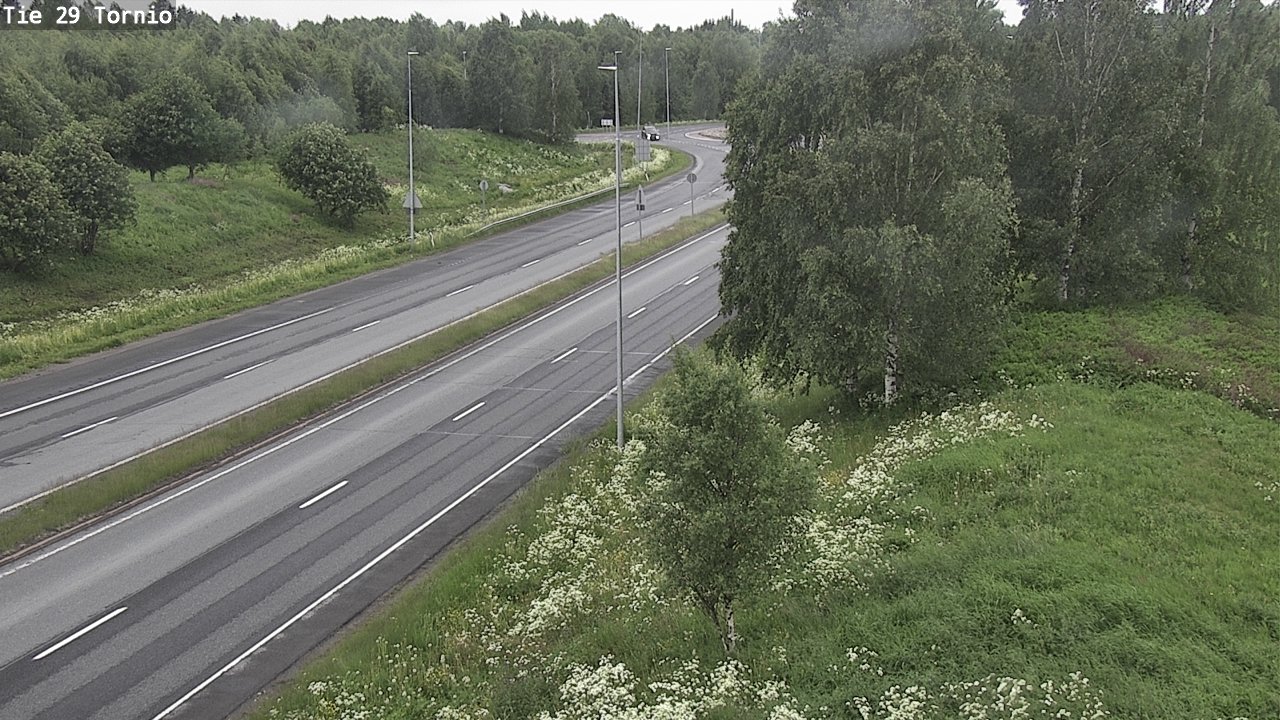 Weather Camera Image Road 29 Tornio, Tornio, Lappi