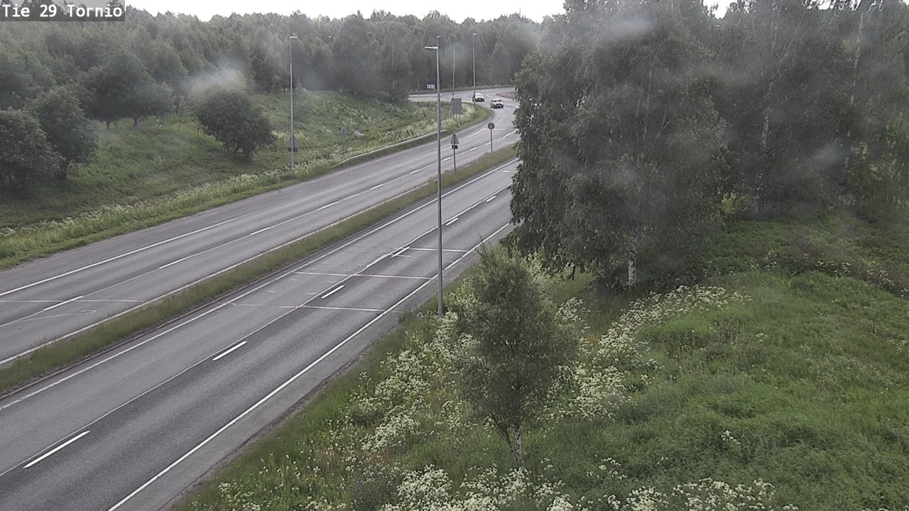 Weather Camera Image Väg 29 Torneå, Tornio, Lappi
