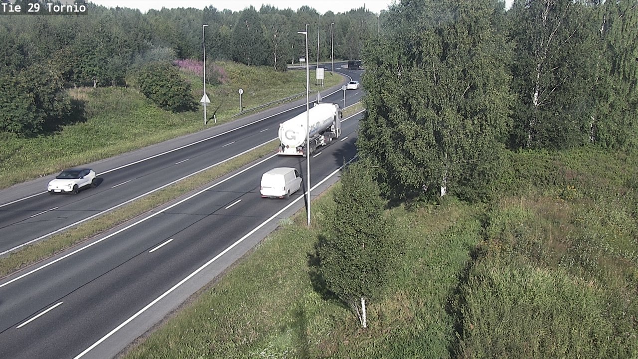 Weather Camera Image Road 29 Tornio, Tornio, Lappi