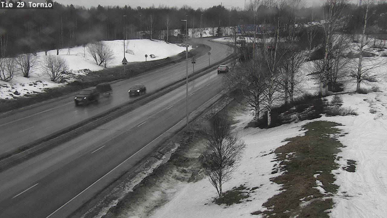 Weather Camera Image Väg 29 Torneå, Tornio, Lappi