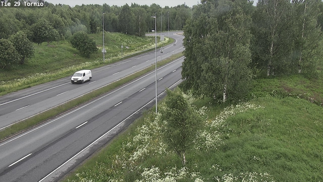 Weather Camera Image Road 29 Tornio, Tornio, Lappi
