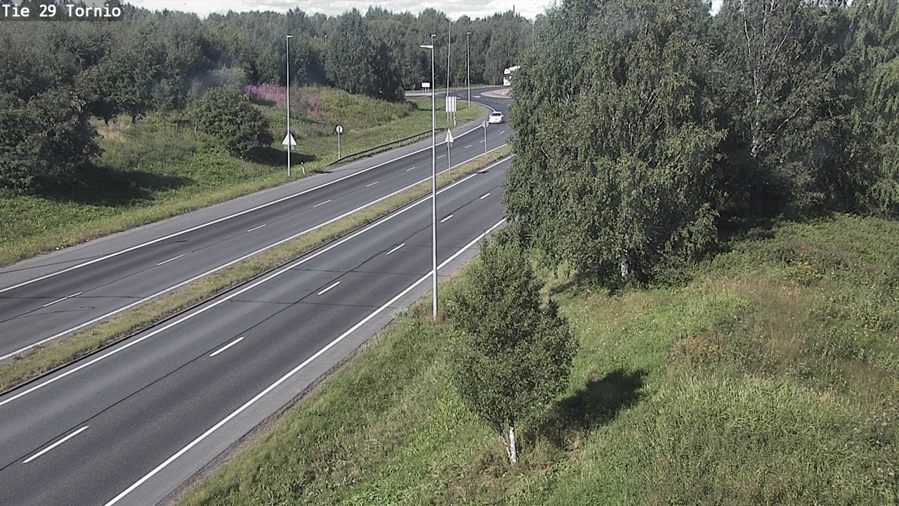 Weather Camera Image Road 29 Tornio, Tornio, Lappi