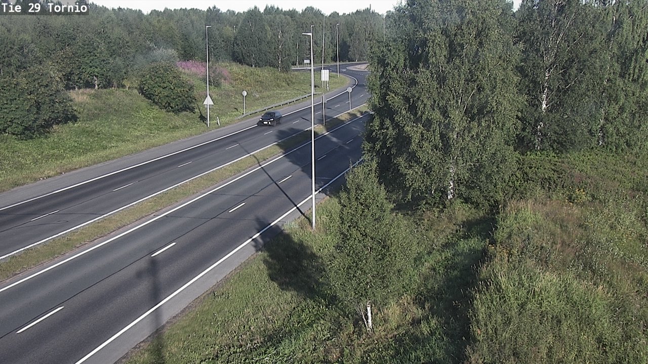 Weather Camera Image Road 29 Tornio, Tornio, Lappi
