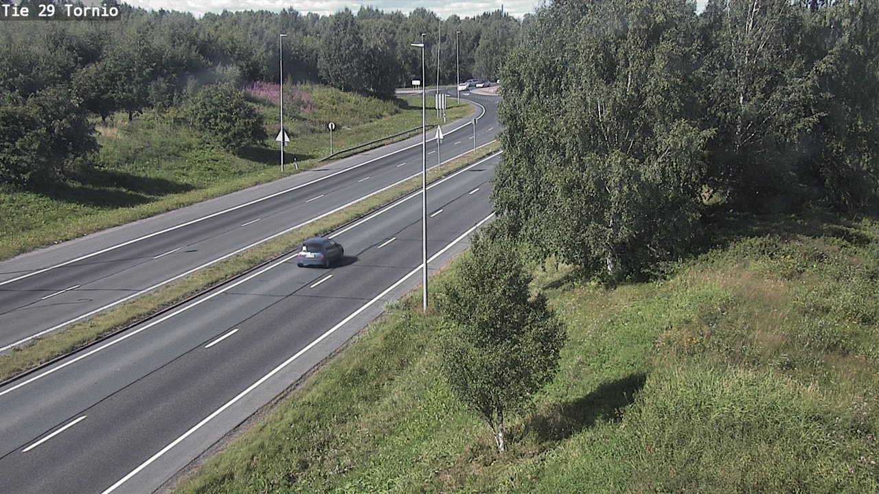Weather Camera Image Road 29 Tornio, Tornio, Lappi