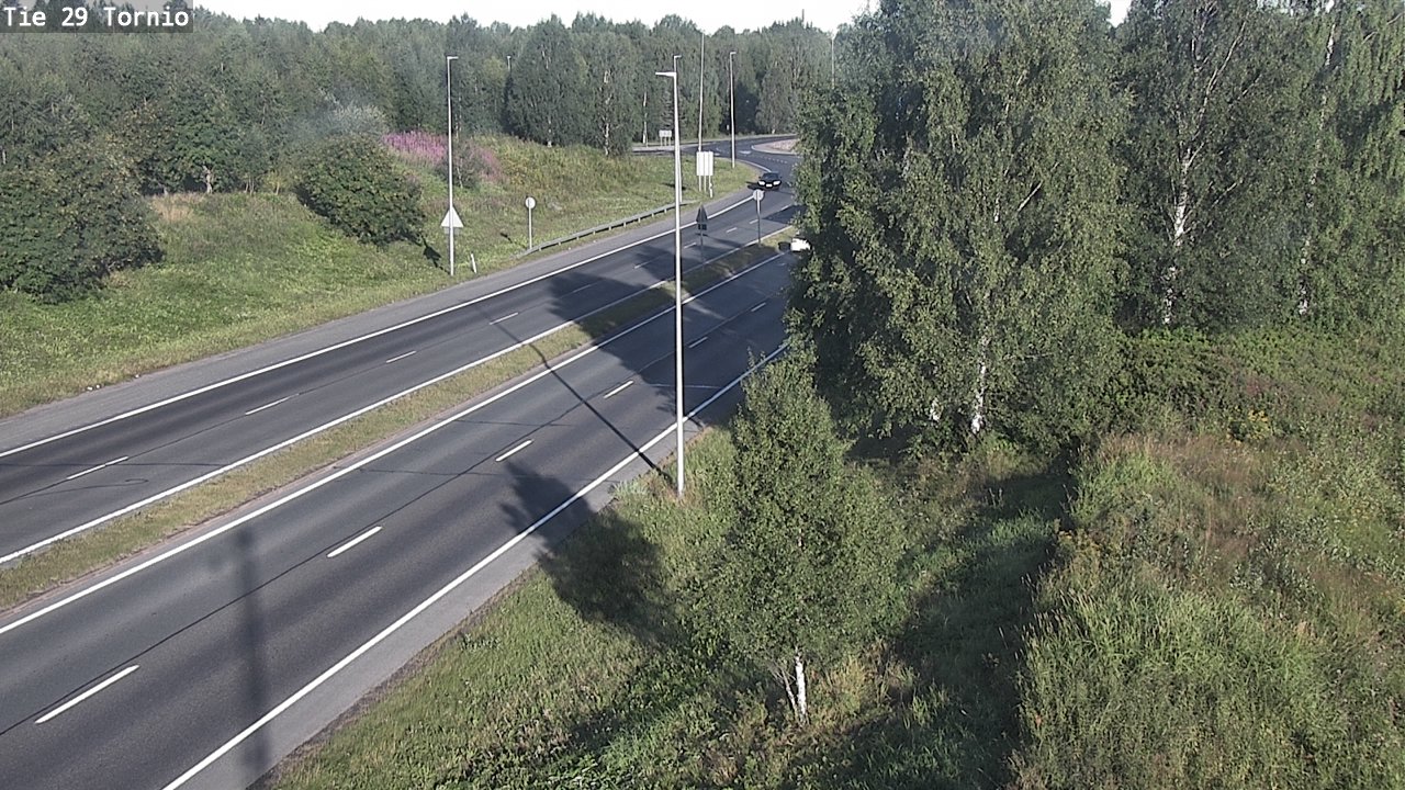 Weather Camera Image Road 29 Tornio, Tornio, Lappi