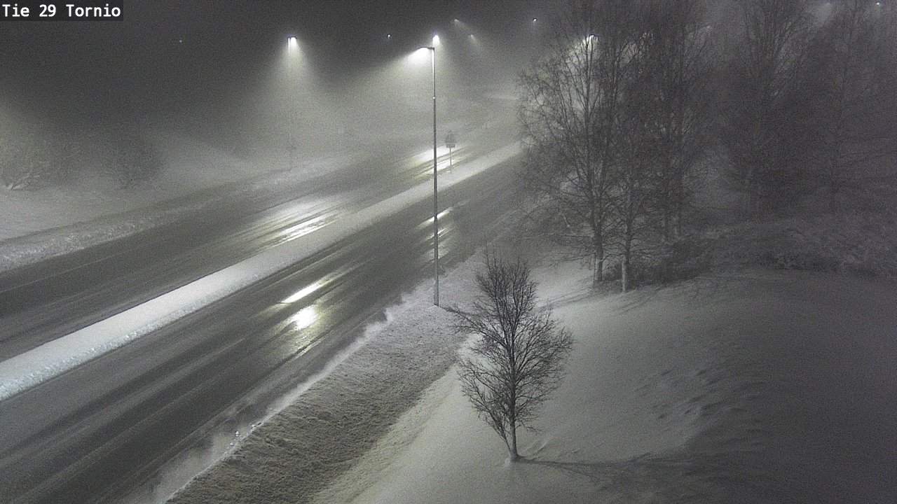Weather Camera Image Väg 29 Torneå, Tornio, Lappi