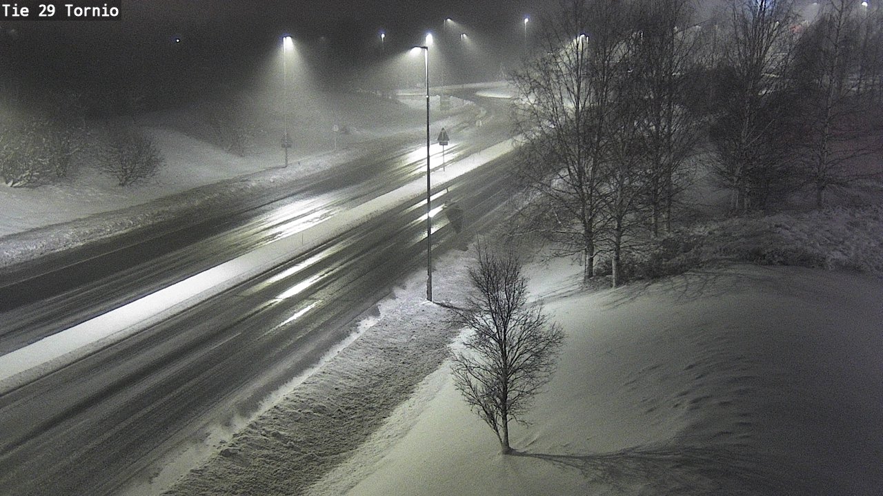 Weather Camera Image Väg 29 Torneå, Tornio, Lappi