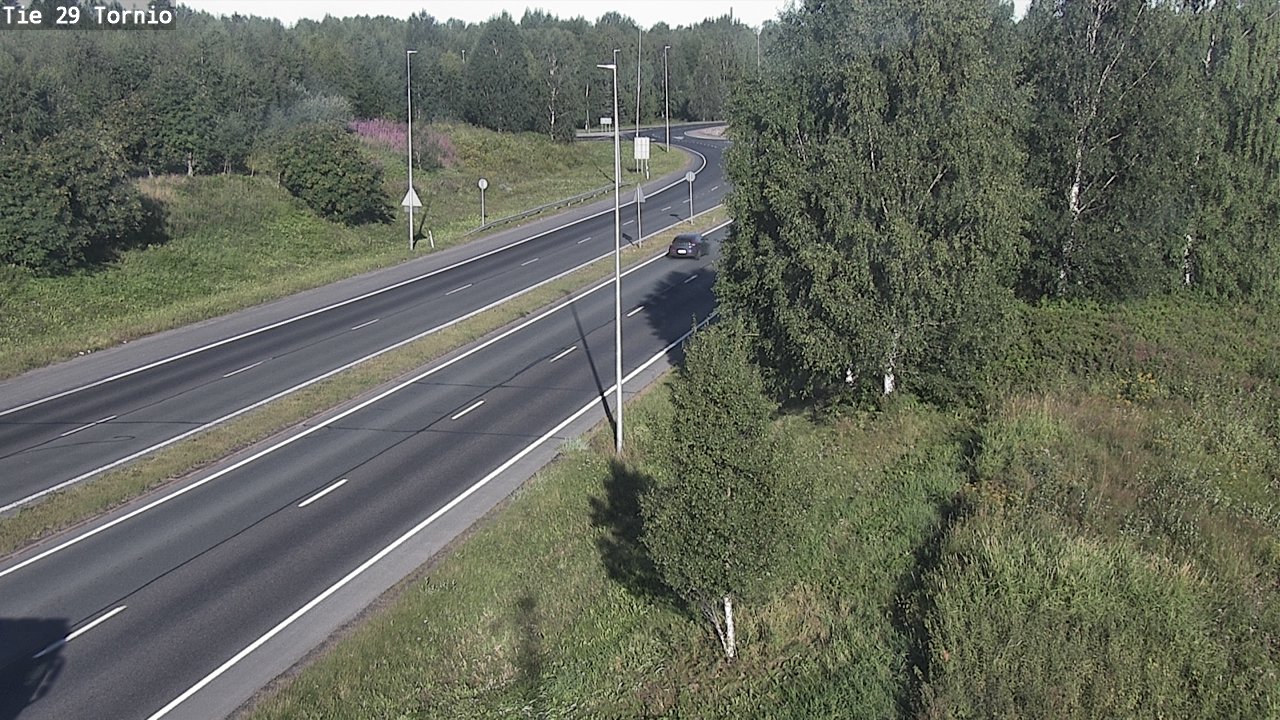 Weather Camera Image Road 29 Tornio, Tornio, Lappi
