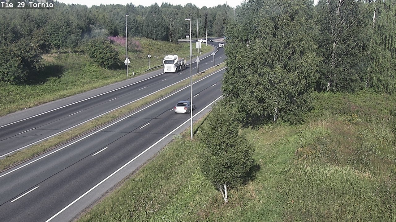 Weather Camera Image Road 29 Tornio, Tornio, Lappi