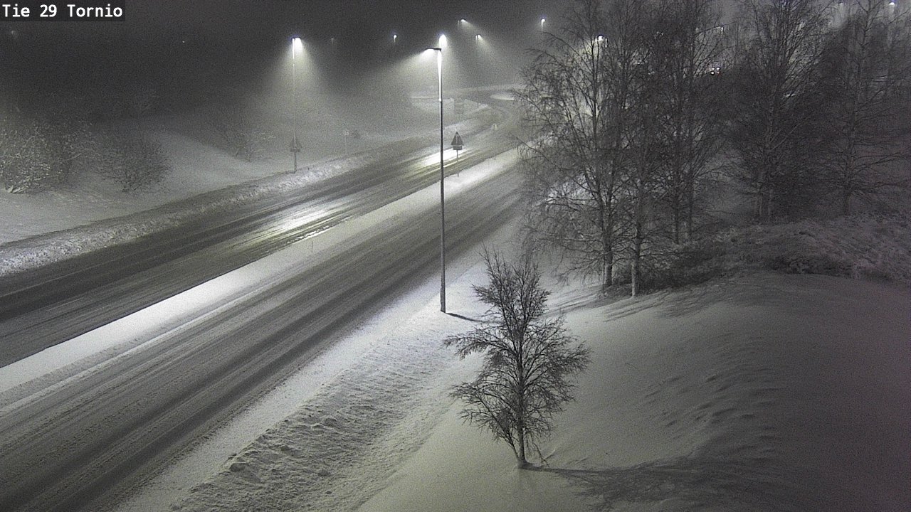 Weather Camera Image Väg 29 Torneå, Tornio, Lappi