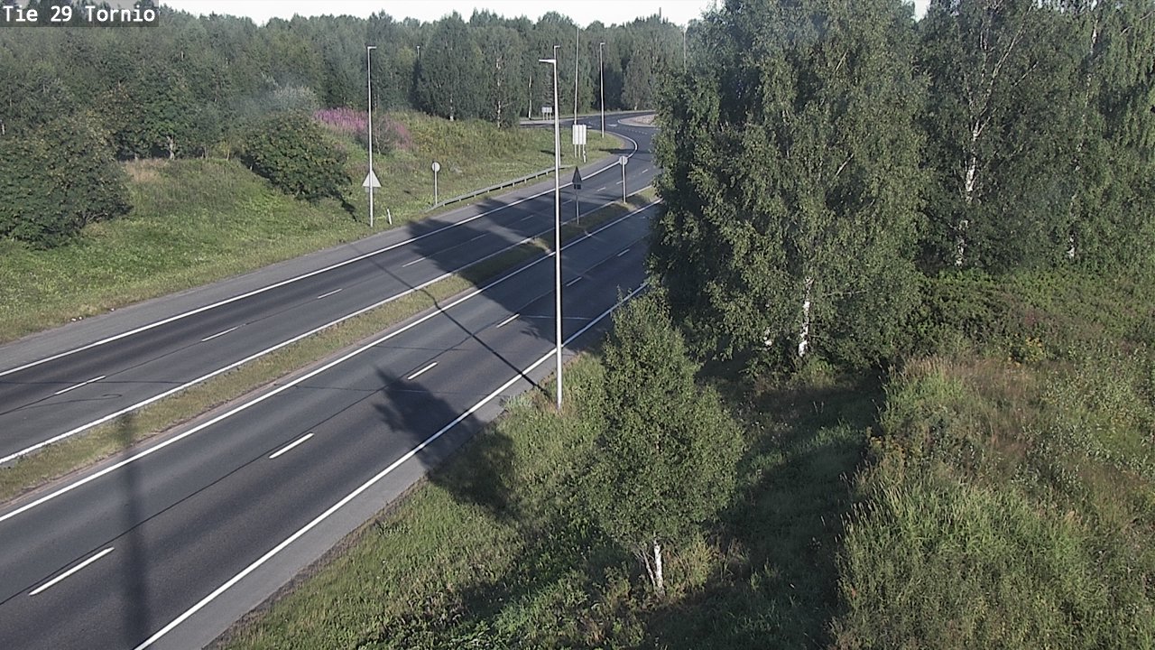 Weather Camera Image Road 29 Tornio, Tornio, Lappi
