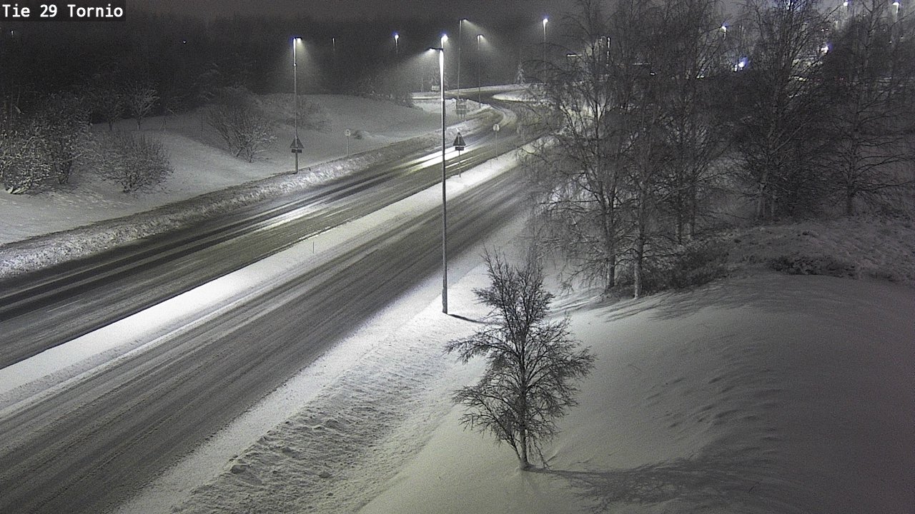 Weather Camera Image Väg 29 Torneå, Tornio, Lappi