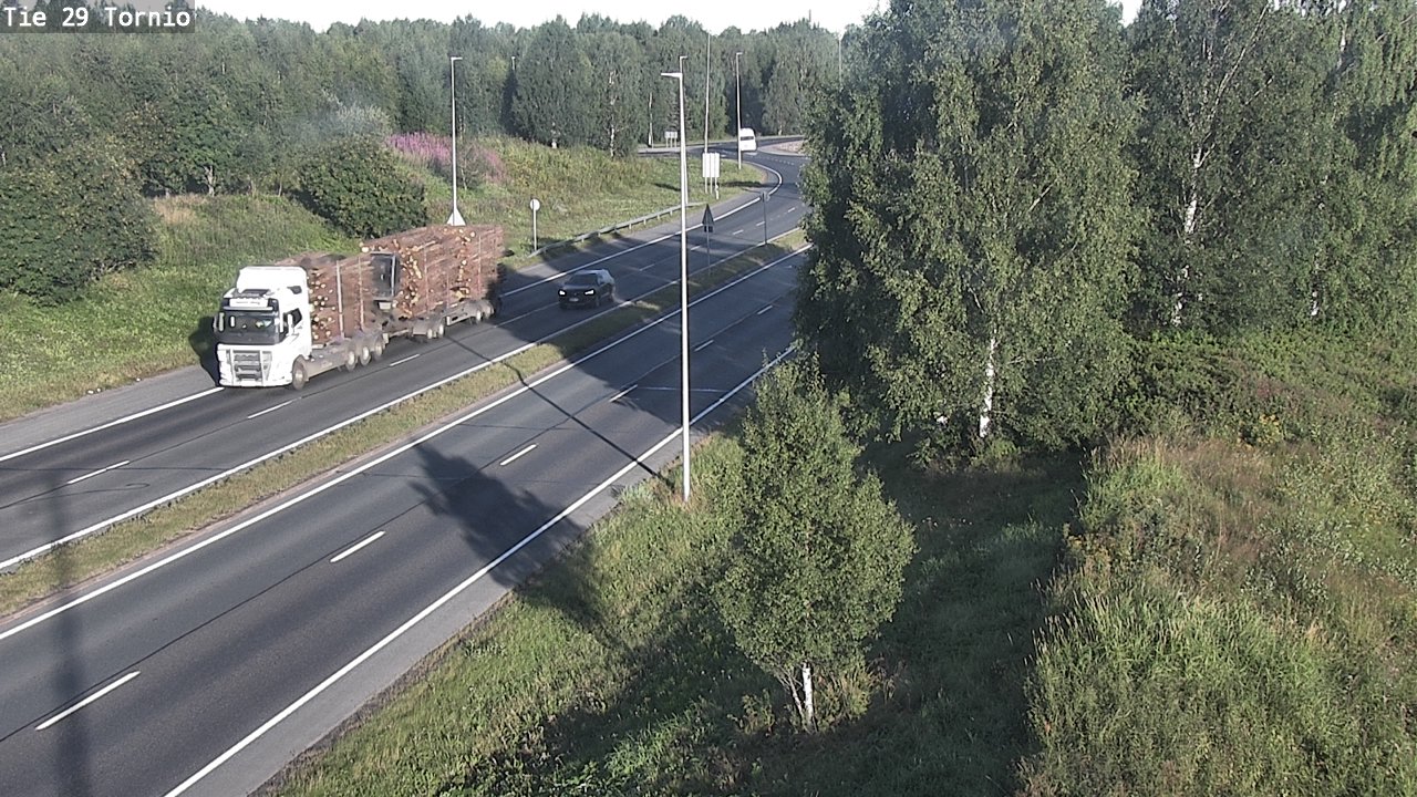 Weather Camera Image Road 29 Tornio, Tornio, Lappi