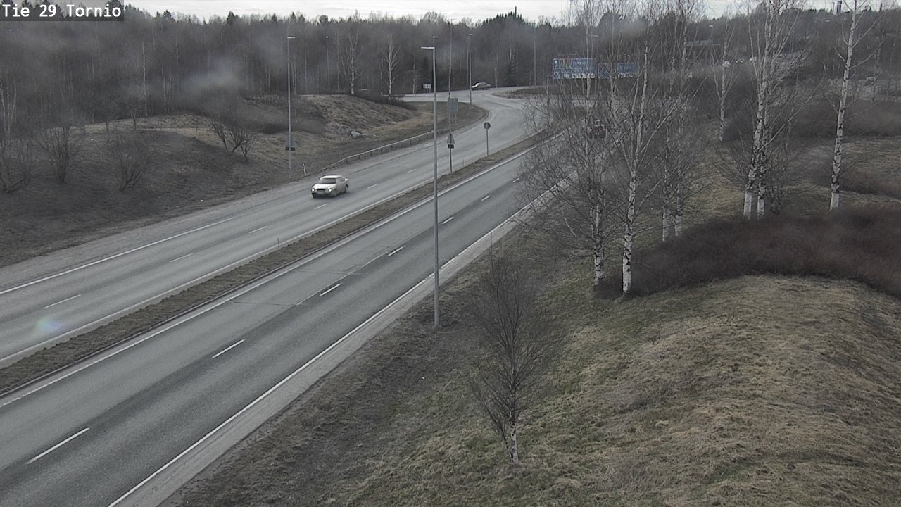 Weather Camera Image Väg 29 Torneå, Tornio, Lappi