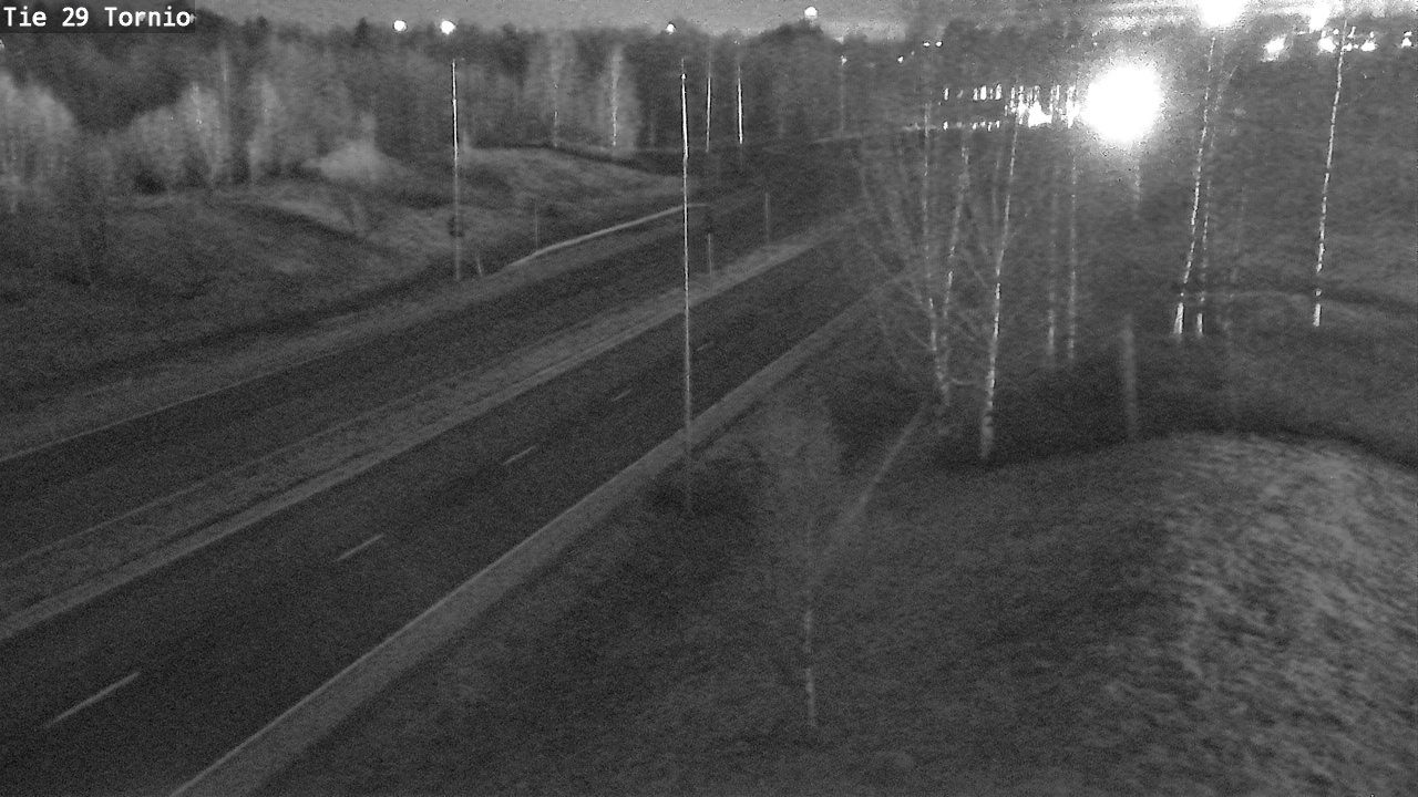 Weather Camera Image Road 29 Tornio, Tornio, Lappi