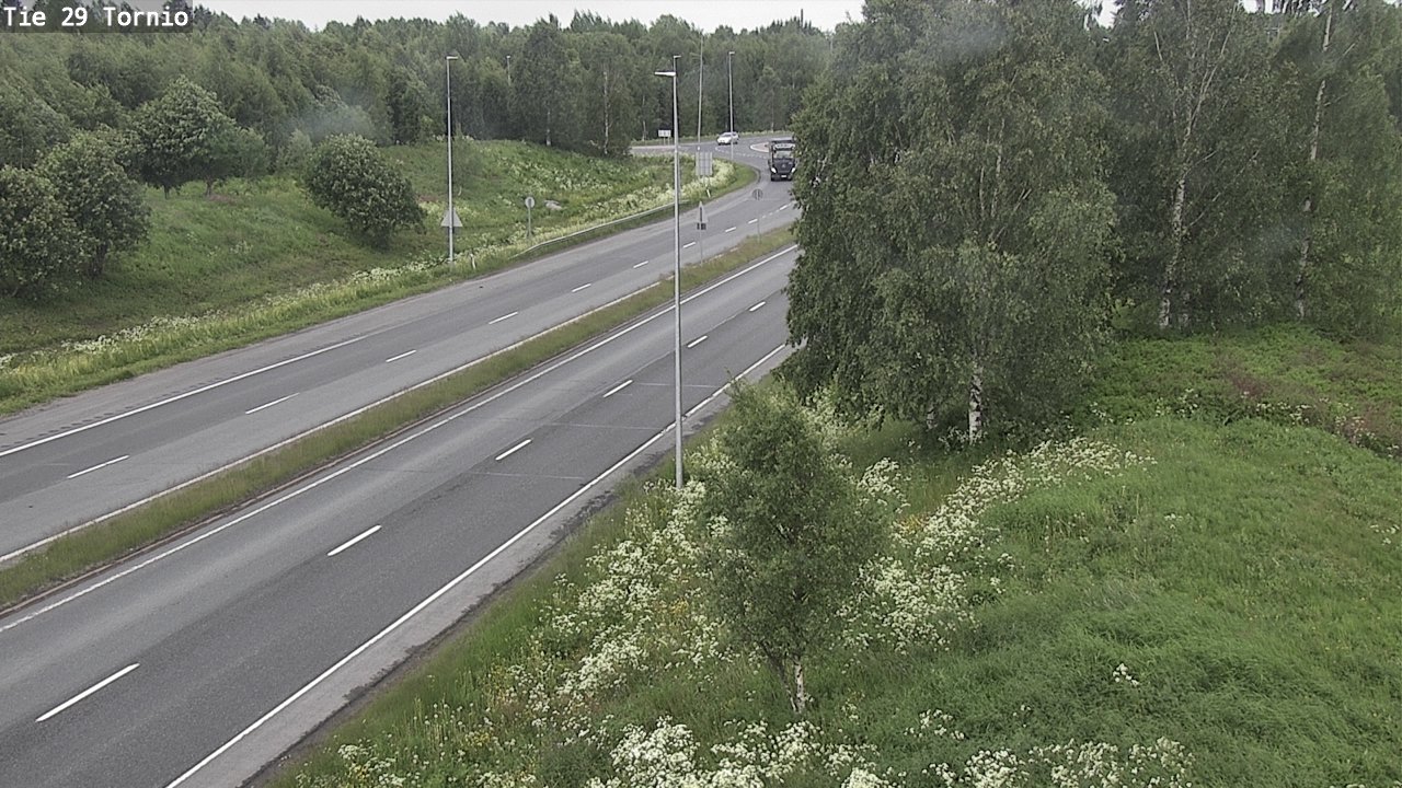 Weather Camera Image Road 29 Tornio, Tornio, Lappi