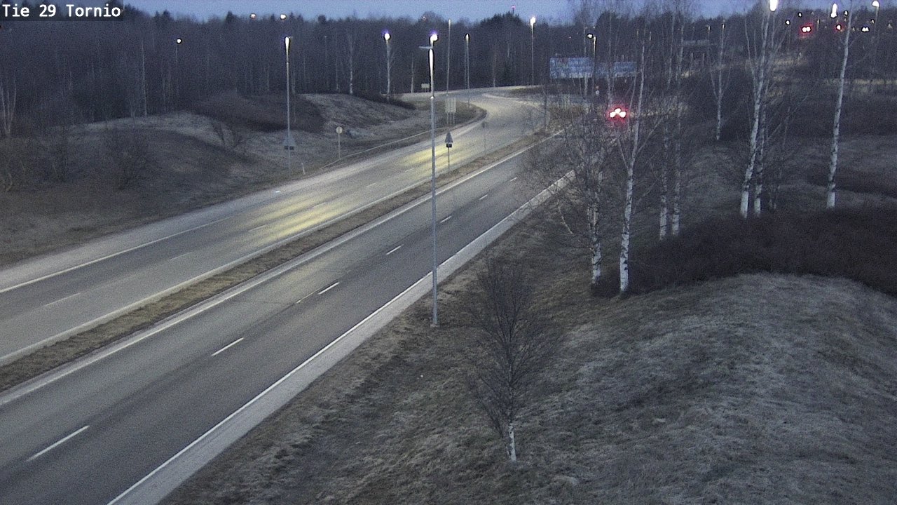 Weather Camera Image Väg 29 Torneå, Tornio, Lappi