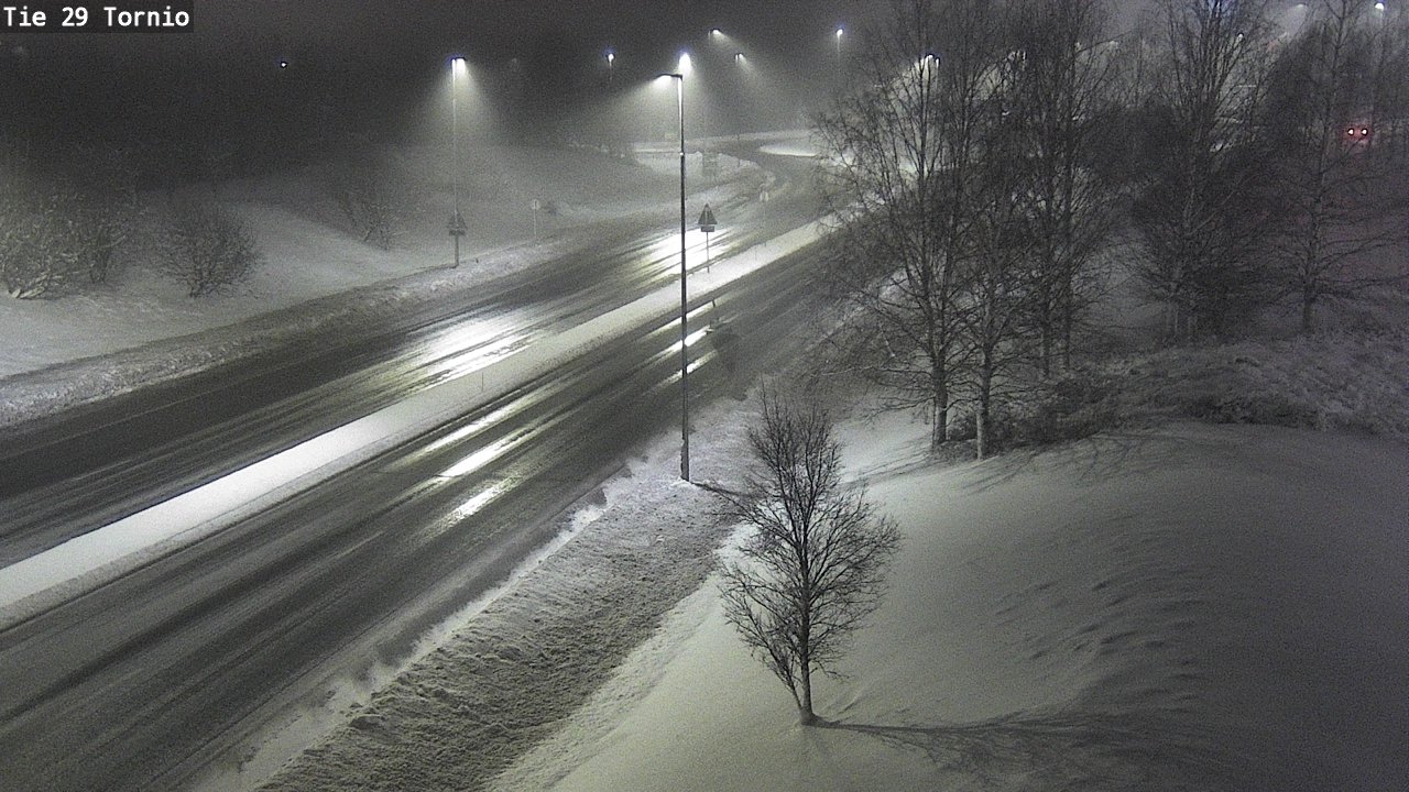 Weather Camera Image Väg 29 Torneå, Tornio, Lappi