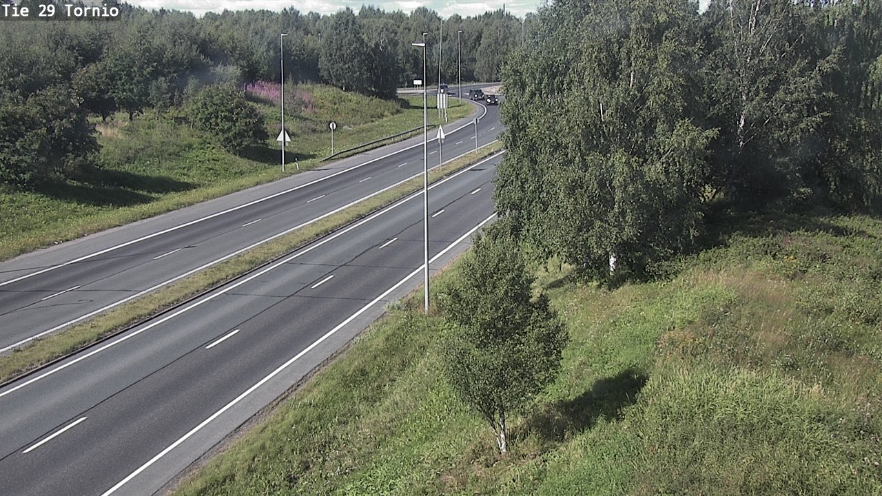 Weather Camera Image Road 29 Tornio, Tornio, Lappi