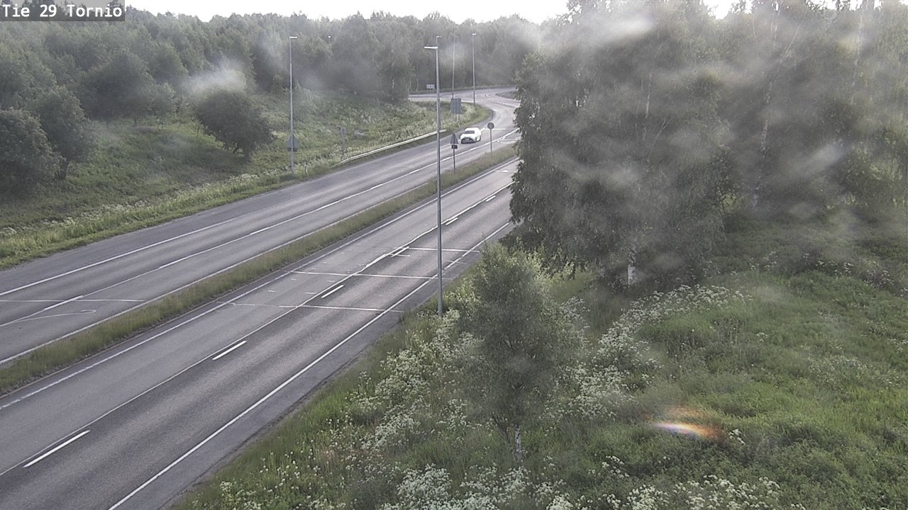 Weather Camera Image Väg 29 Torneå, Tornio, Lappi