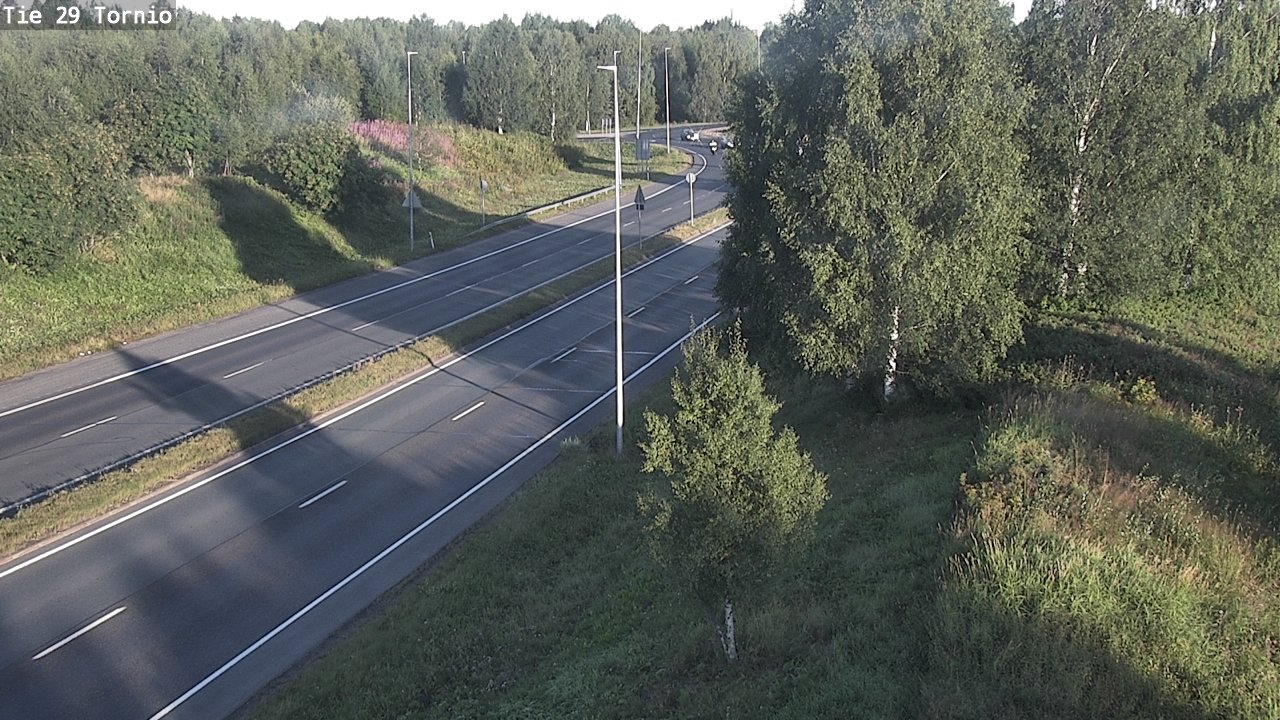 Weather Camera Image Road 29 Tornio, Tornio, Lappi