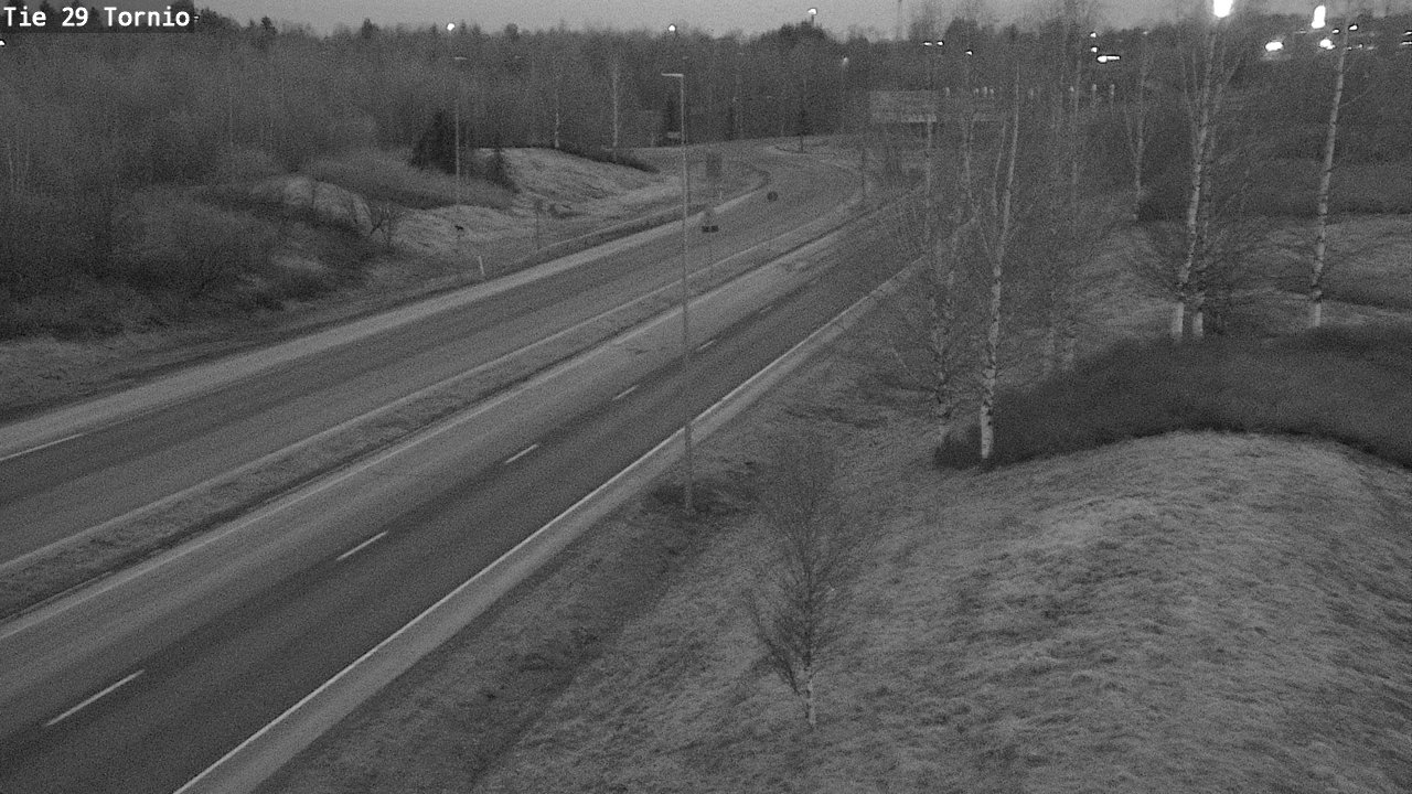 Weather Camera Image Road 29 Tornio, Tornio, Lappi