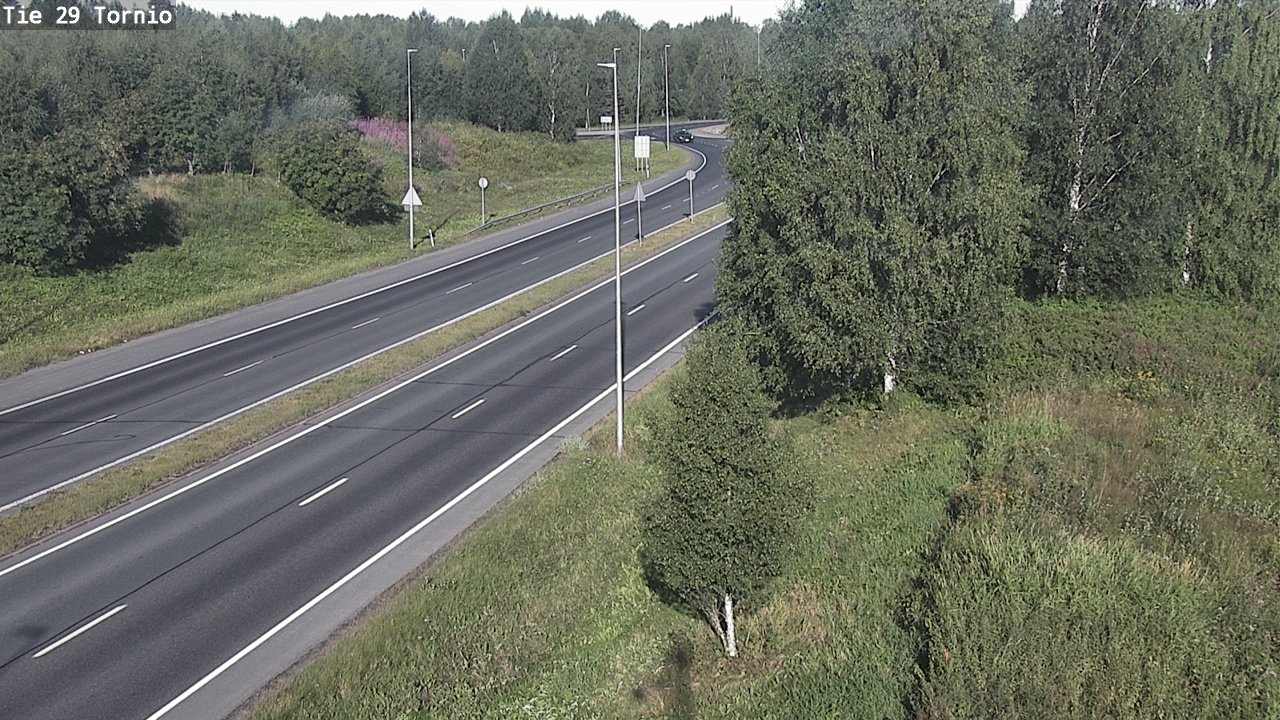 Weather Camera Image Road 29 Tornio, Tornio, Lappi