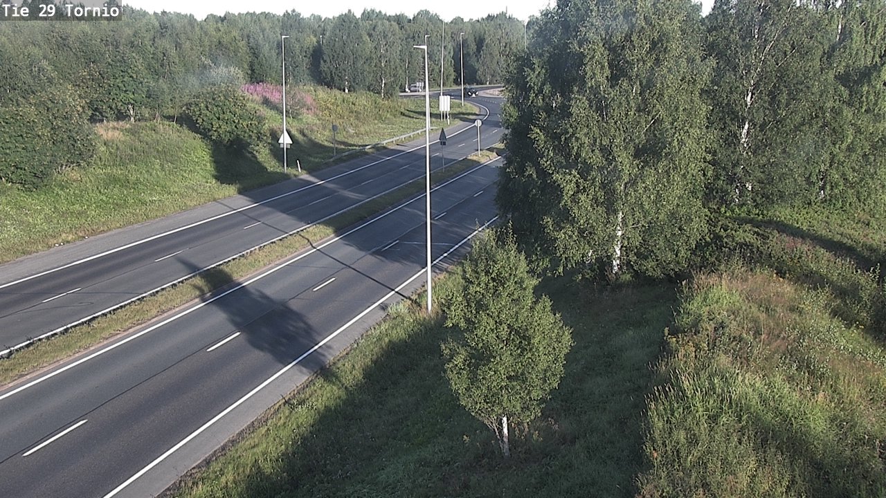 Weather Camera Image Road 29 Tornio, Tornio, Lappi