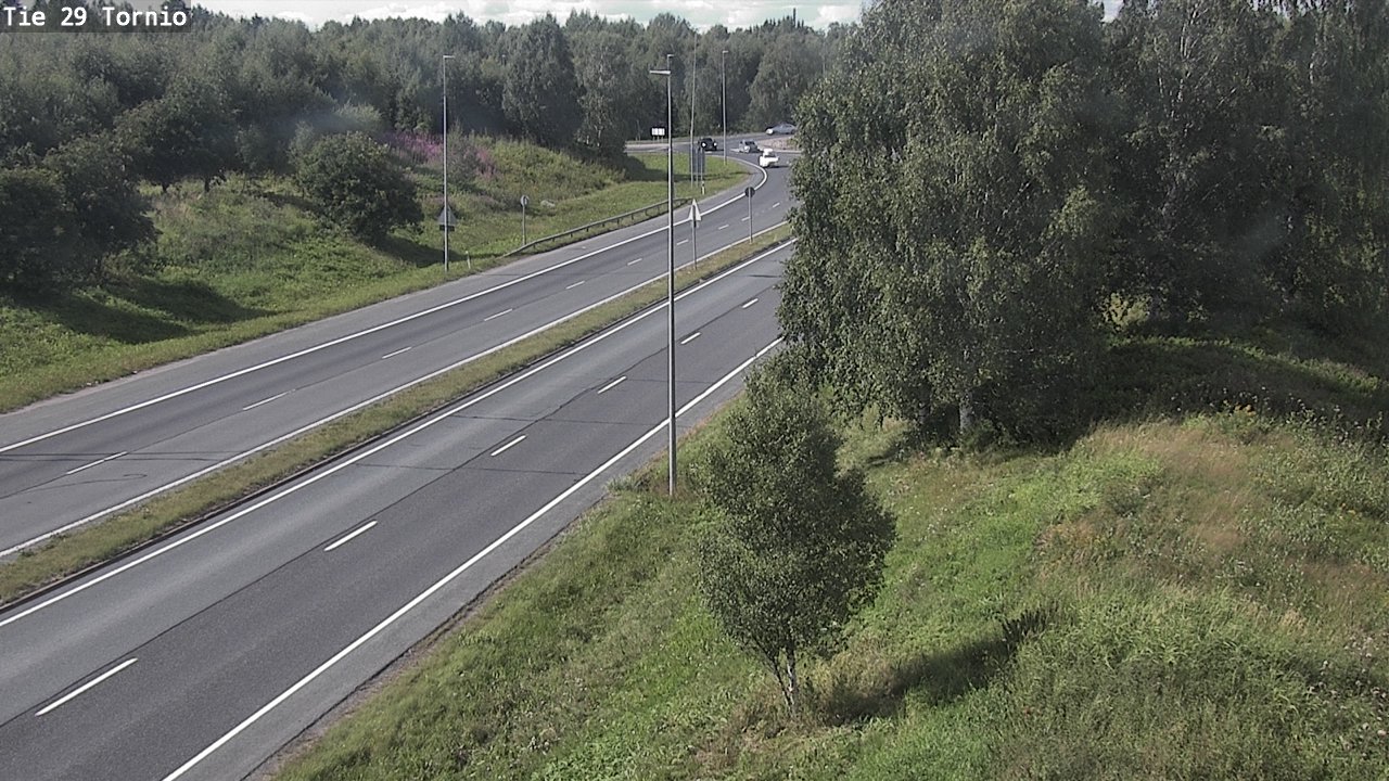 Weather Camera Image Road 29 Tornio, Tornio, Lappi