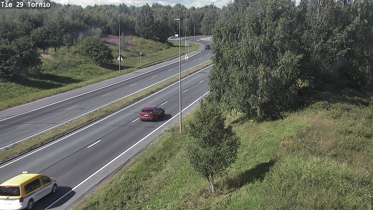 Weather Camera Image Road 29 Tornio, Tornio, Lappi
