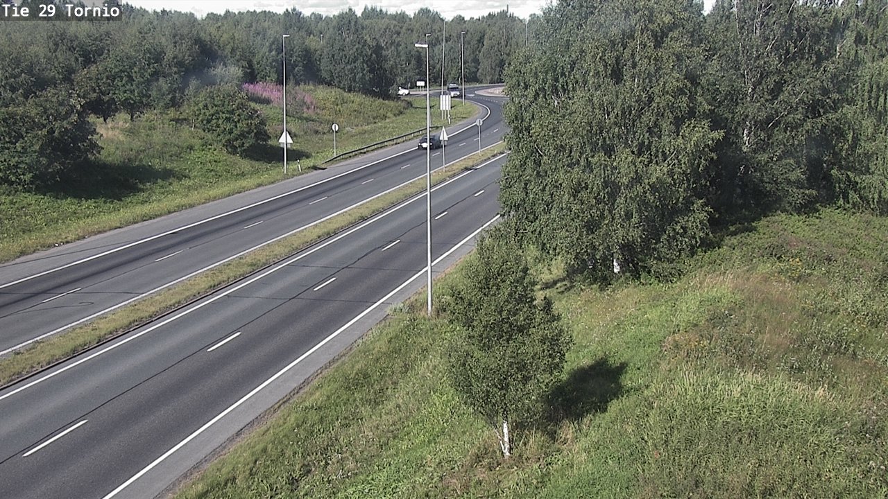 Weather Camera Image Road 29 Tornio, Tornio, Lappi