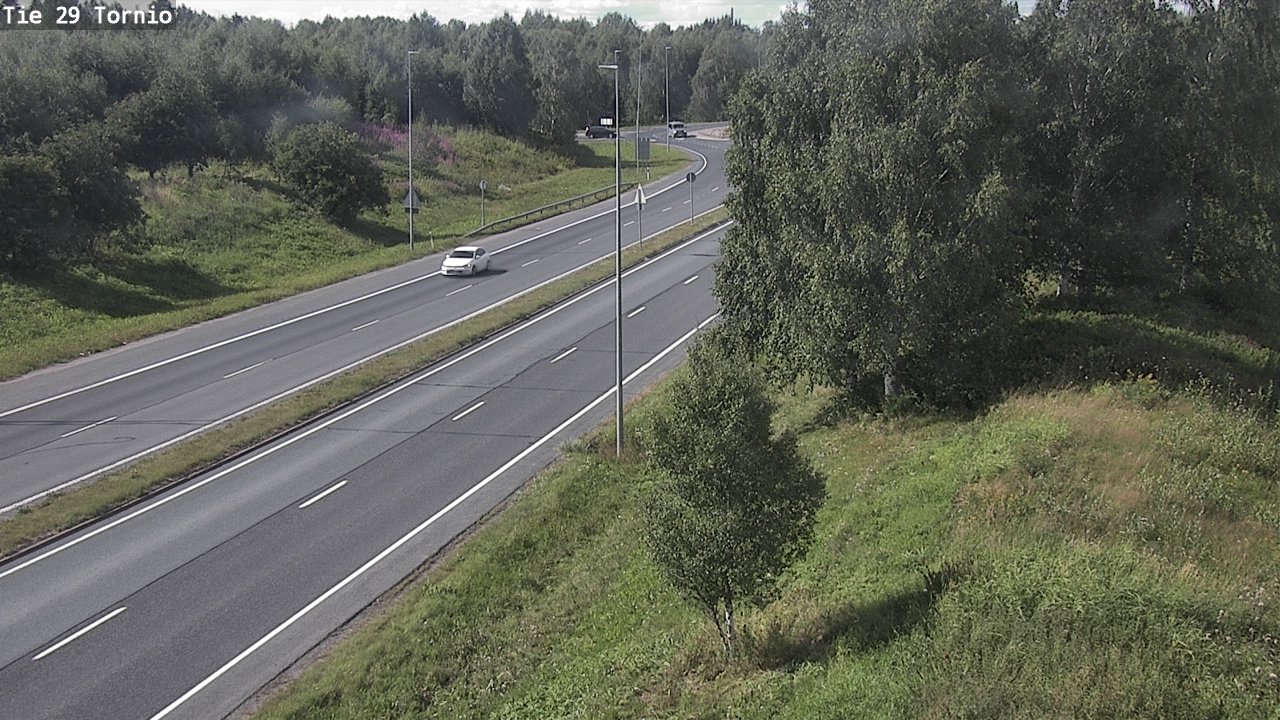 Weather Camera Image Road 29 Tornio, Tornio, Lappi