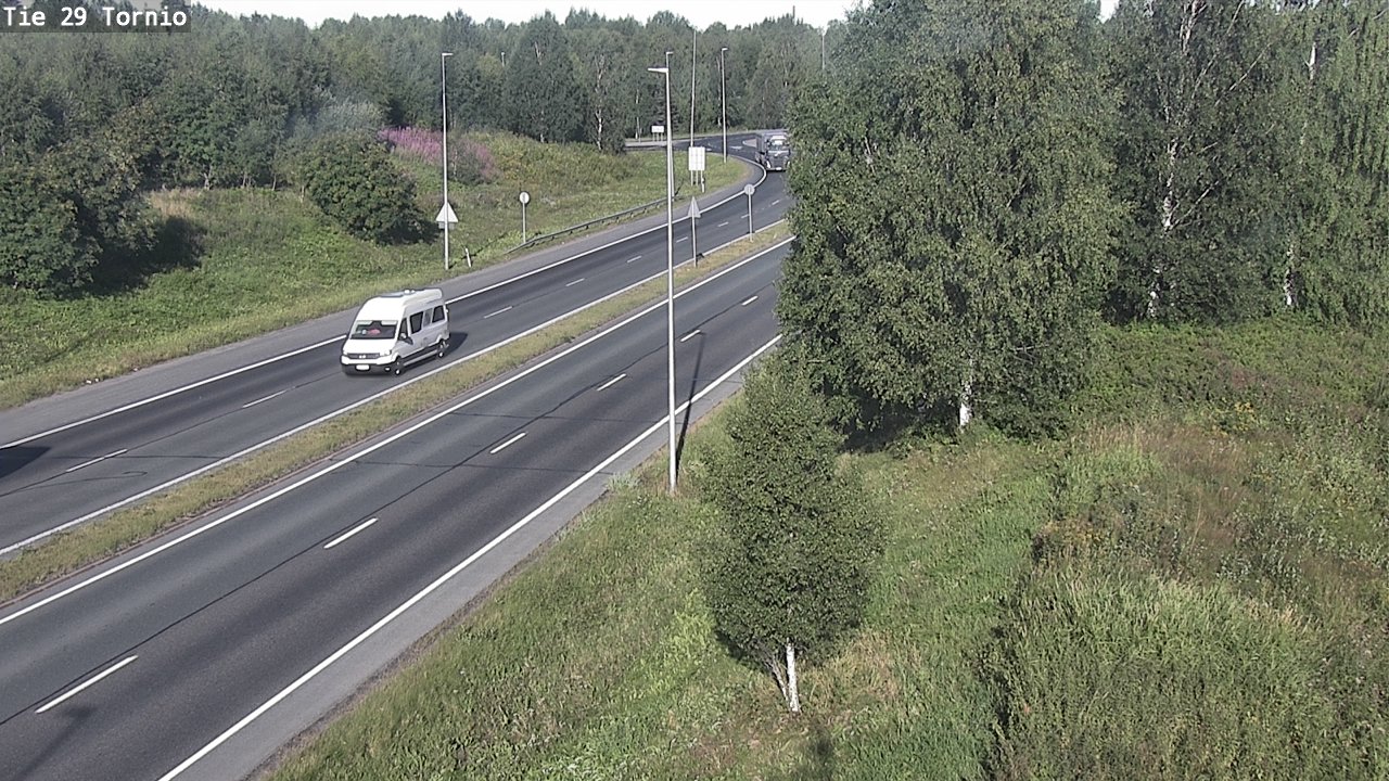 Weather Camera Image Road 29 Tornio, Tornio, Lappi