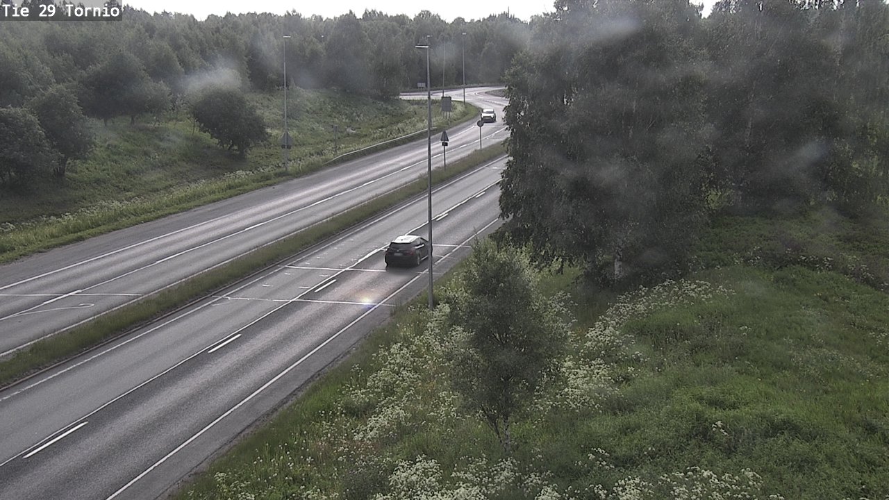 Weather Camera Image Väg 29 Torneå, Tornio, Lappi
