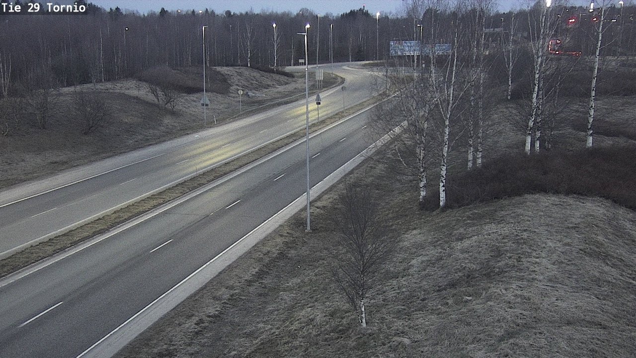Weather Camera Image Väg 29 Torneå, Tornio, Lappi