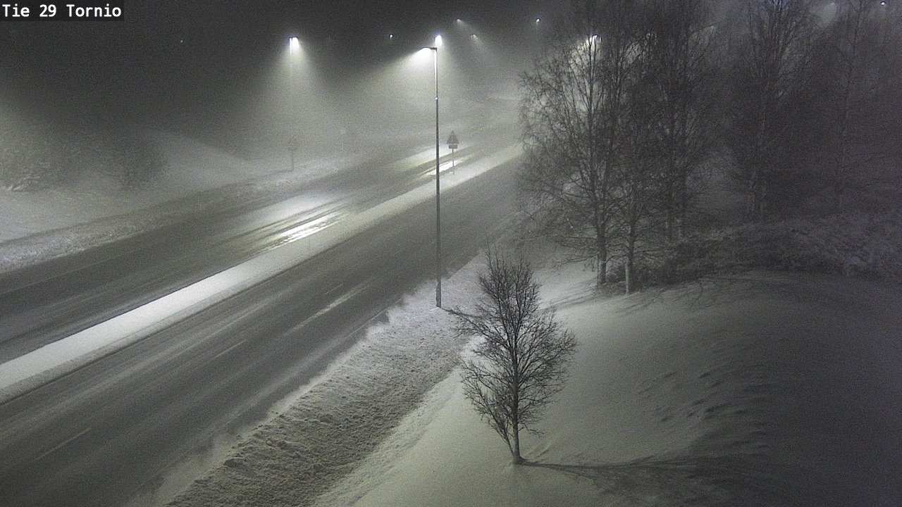 Weather Camera Image Road 29 Tornio, Tornio, Lappi