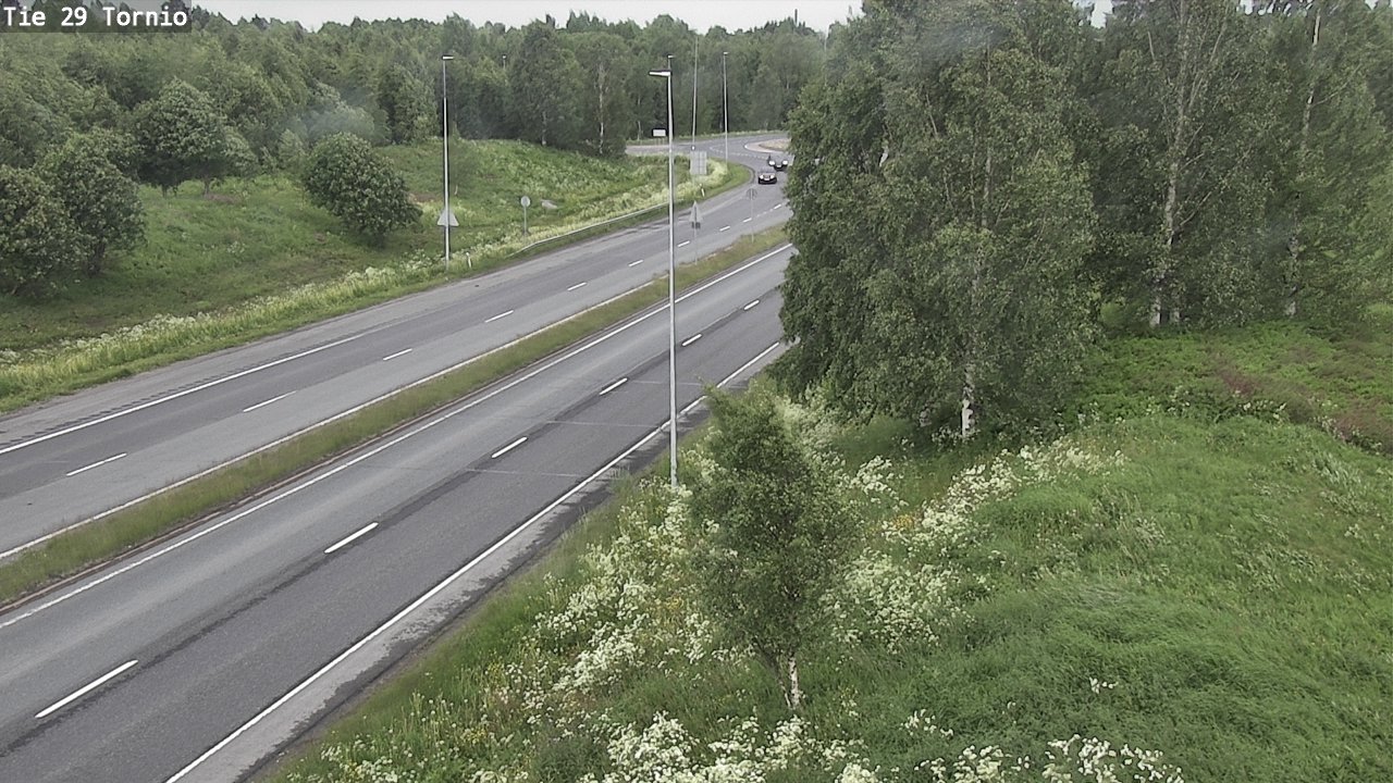 Weather Camera Image Road 29 Tornio, Tornio, Lappi