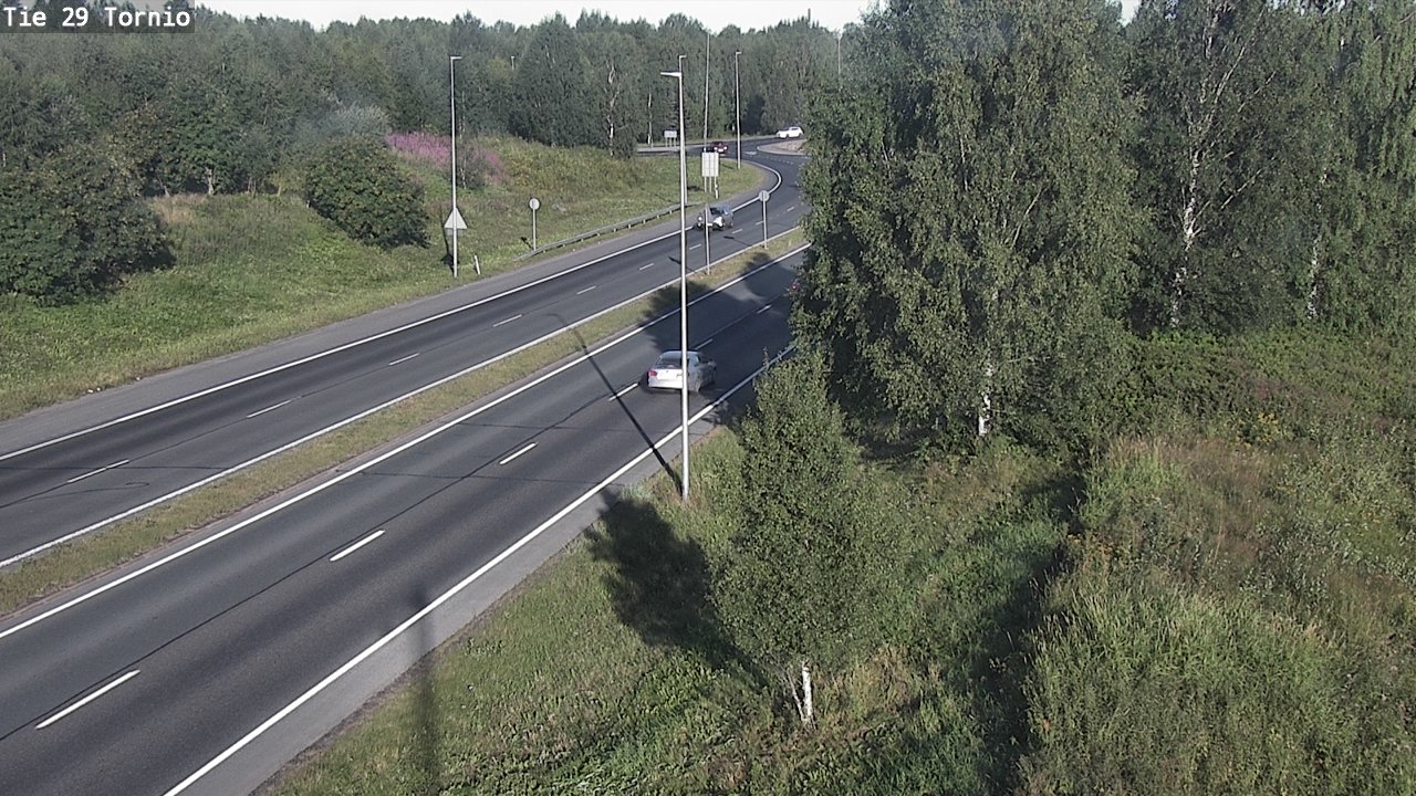 Weather Camera Image Road 29 Tornio, Tornio, Lappi