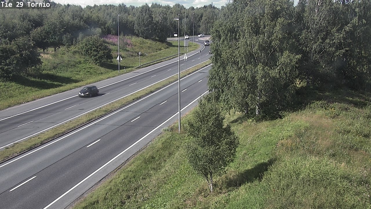 Weather Camera Image Road 29 Tornio, Tornio, Lappi