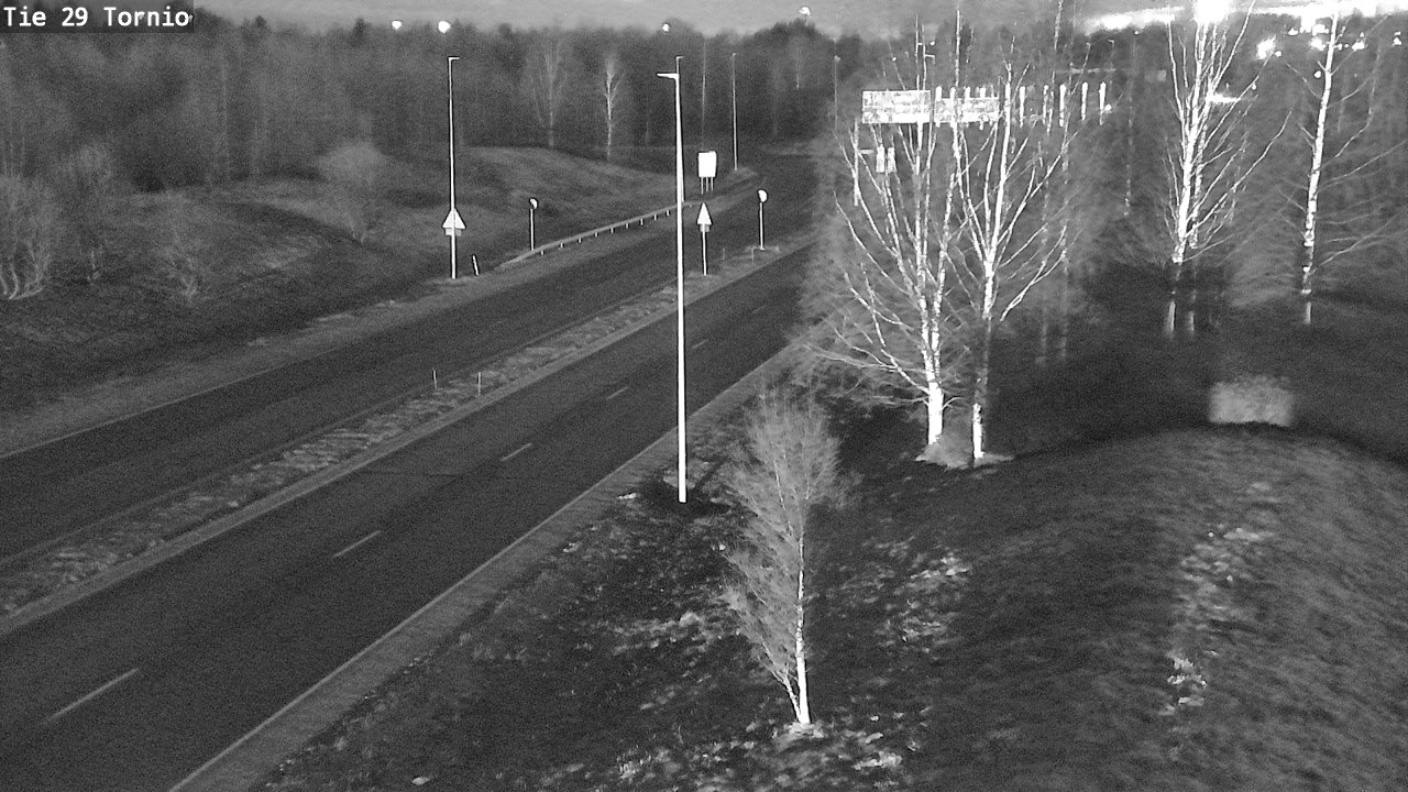 Weather Camera Image Road 29 Tornio, Tornio, Lappi