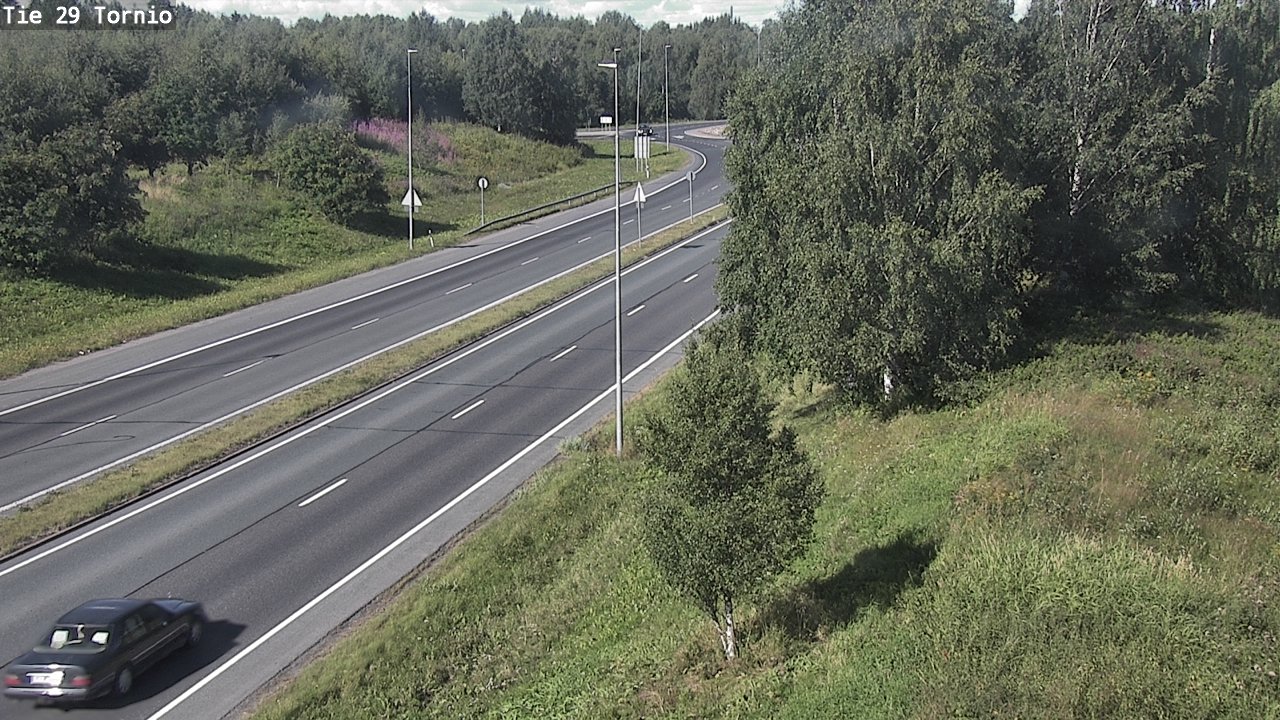 Weather Camera Image Road 29 Tornio, Tornio, Lappi