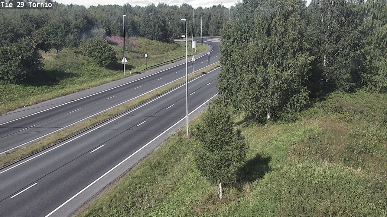 Weather Camera Image Road 29 Tornio, Tornio, Lappi