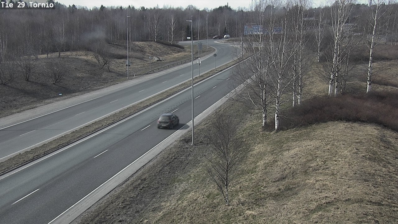Weather Camera Image Väg 29 Torneå, Tornio, Lappi
