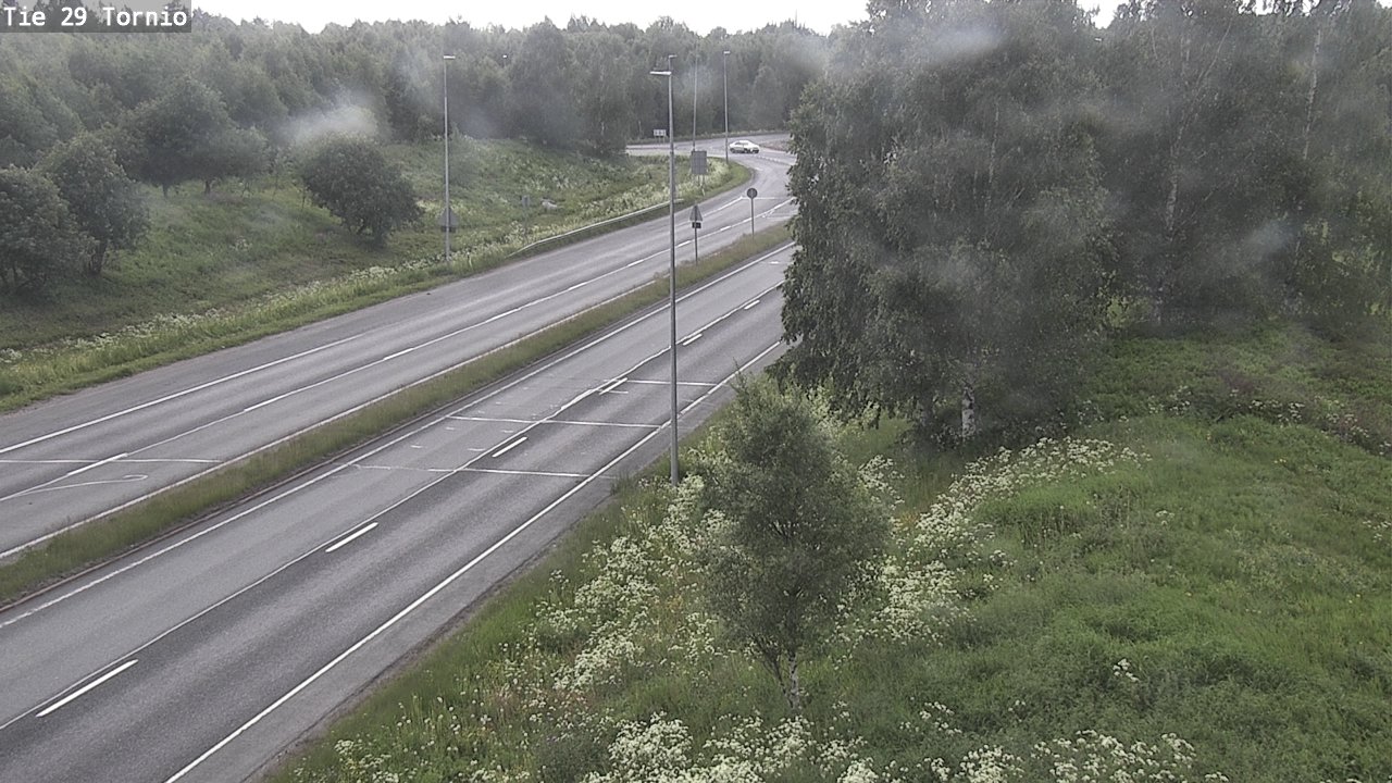 Weather Camera Image Väg 29 Torneå, Tornio, Lappi