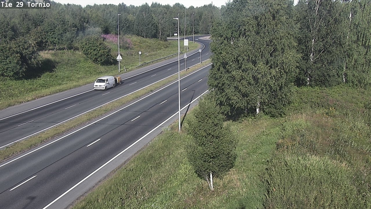 Weather Camera Image Road 29 Tornio, Tornio, Lappi