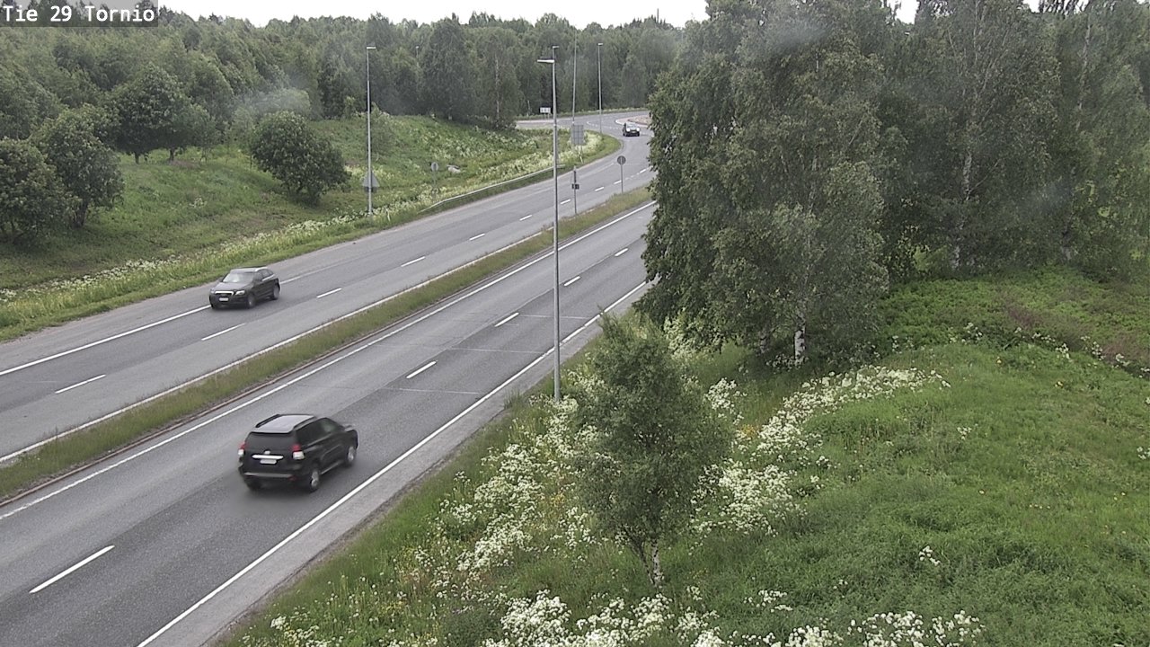 Weather Camera Image Väg 29 Torneå, Tornio, Lappi