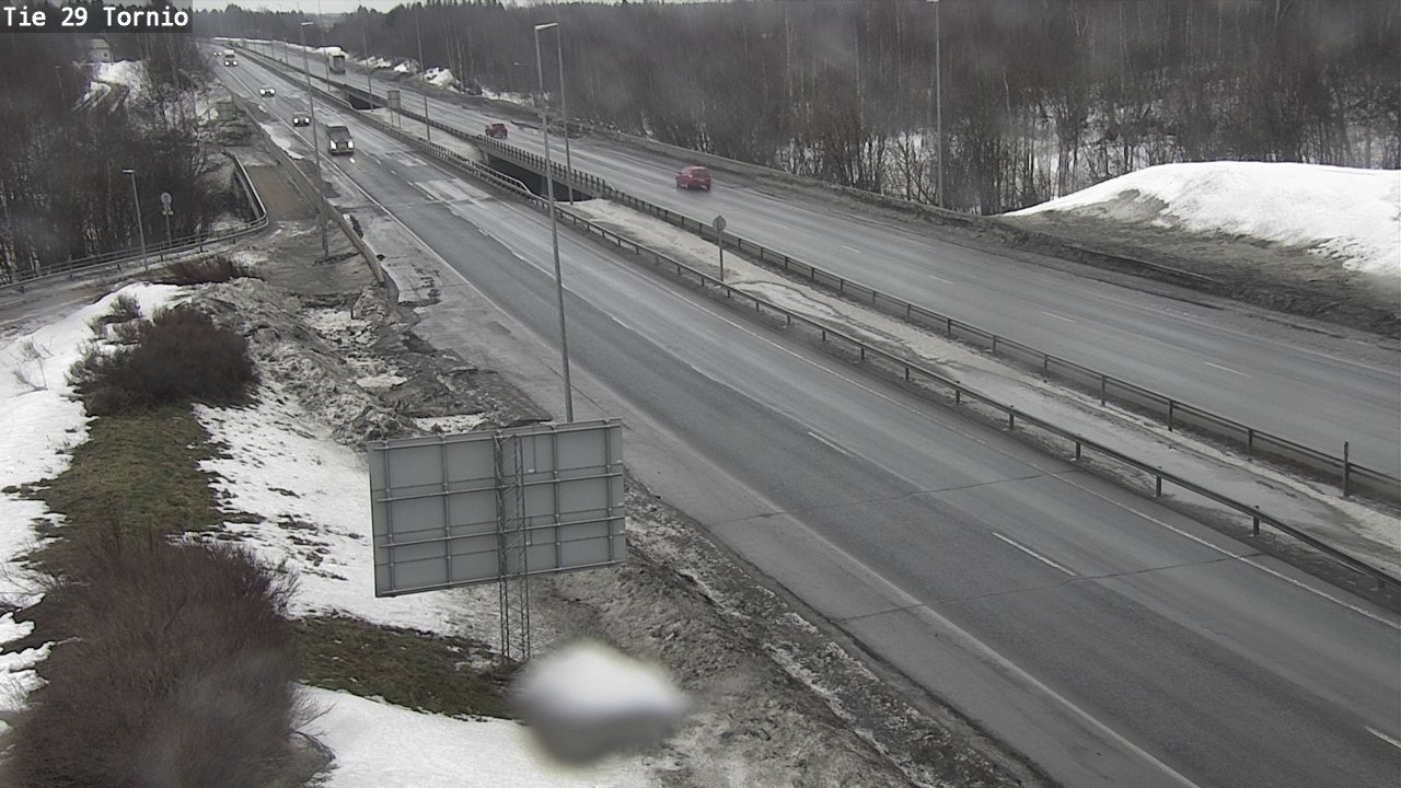 Weather Camera Image Road 29 Tornio, Tornio, Lappi
